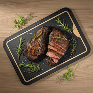 Eco Basics Carving Board with Juice Groove - Large