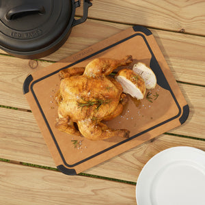 Eco Basics Carving Board with Juice Groove - Medium