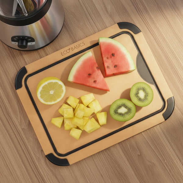 Eco Basics Carving Board with Juice Groove - Small