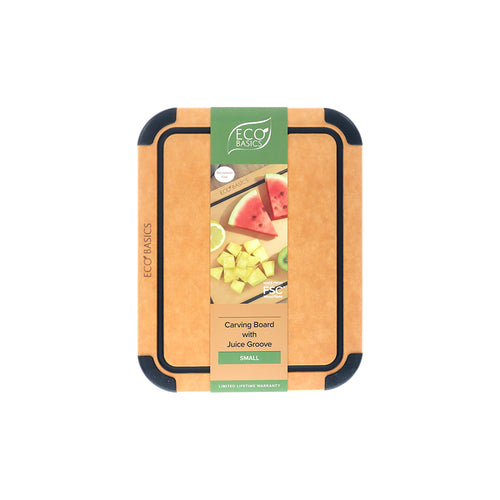 Eco Basics Carving Board with Juice Groove - Small