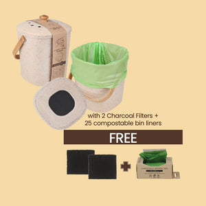 Eco Basics Compost Kitchen Waste Bin 4L