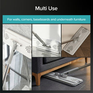 White Magic Flat Mop & Bucket Set