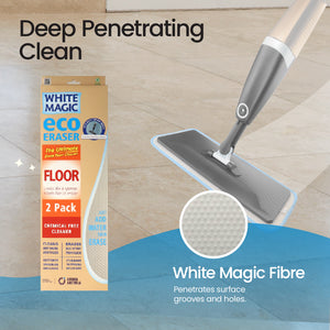 Floor Eraser Sponge 2 Pack