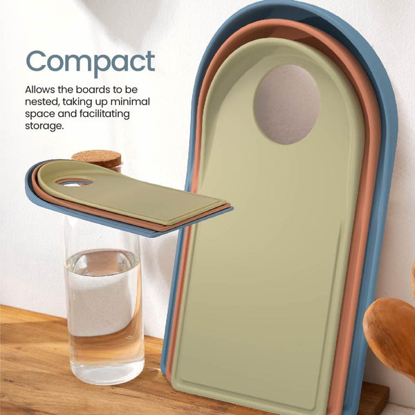 Vigar Homey Chopping Board - Set of 3