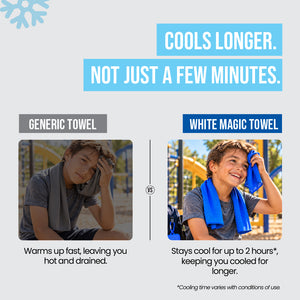 White Magic Instant Cooling Towel