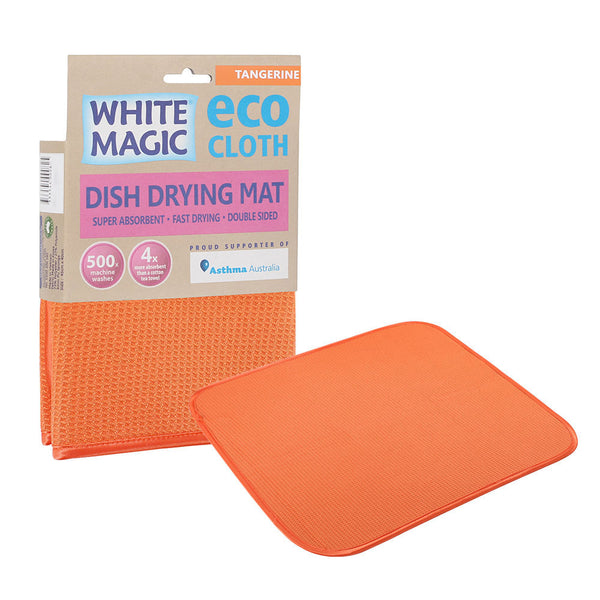 Dish Drying Mat Tangerine