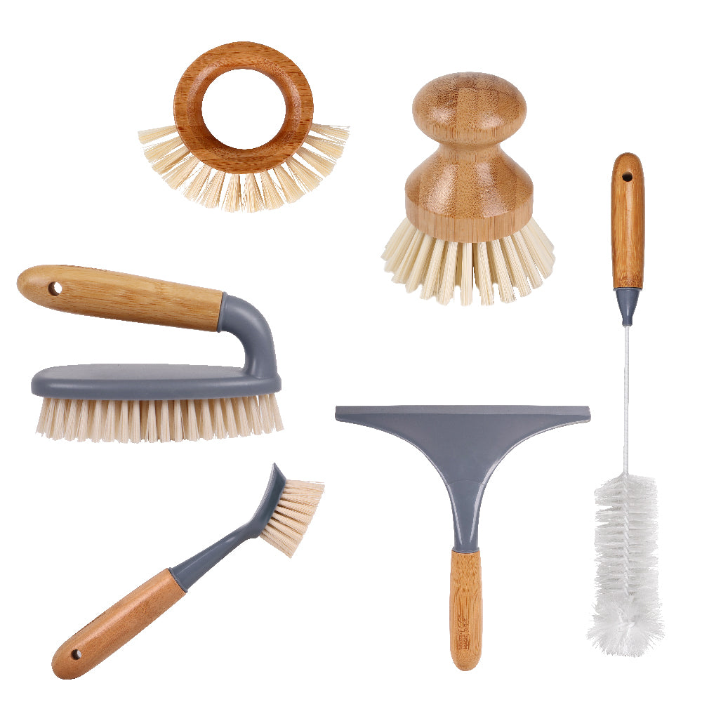 Eco Basics Sustainable Cleaning Brush Set of 6