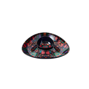 Prepara Chip and Dip Holder - Day of the Dead Edition