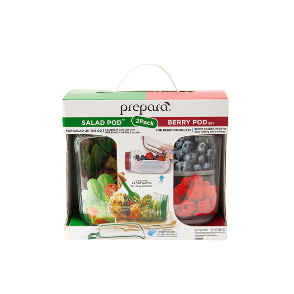 Prepara Salad Pod + Berry Pod