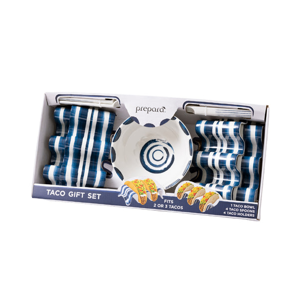 Prepara Taco Gift Set - Coastal Stripe