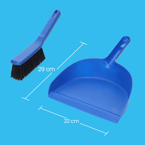 White Magic Recycled Plastic Dustpan and Brush Set