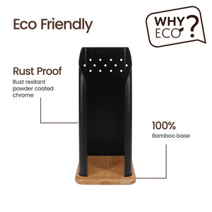 Eco Basics Square 3 in 1 Bathroom Set With Toilet Cleaning Sheets