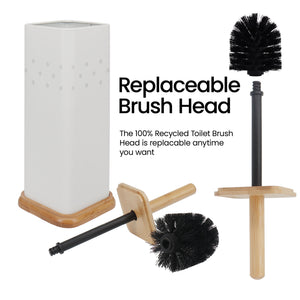 Eco Basics Square 3 in 1 Bathroom Set With Toilet Cleaning Sheets