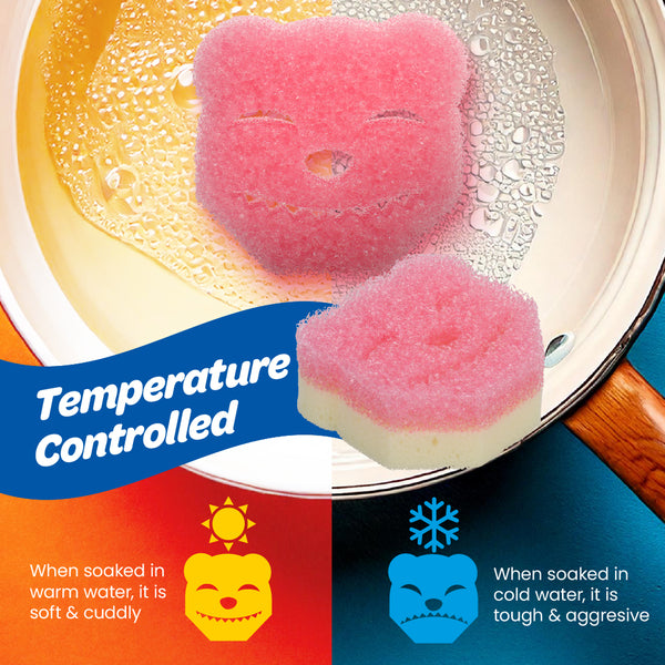 Scrubtastic Scrub & Wipe Sponge Duo 1 Pack