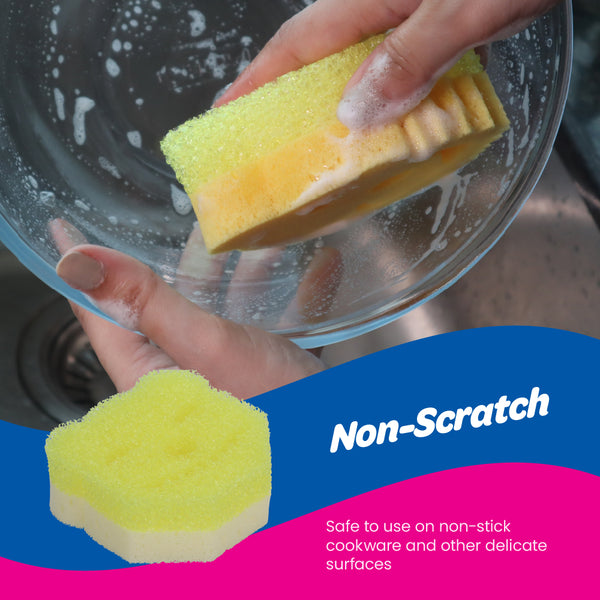 Scrubtastic Scrub & Wipe Sponge Duo 1 Pack