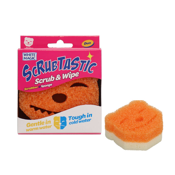 Scrubtastic Scrub & Wipe Sponge Duo 1 Pack