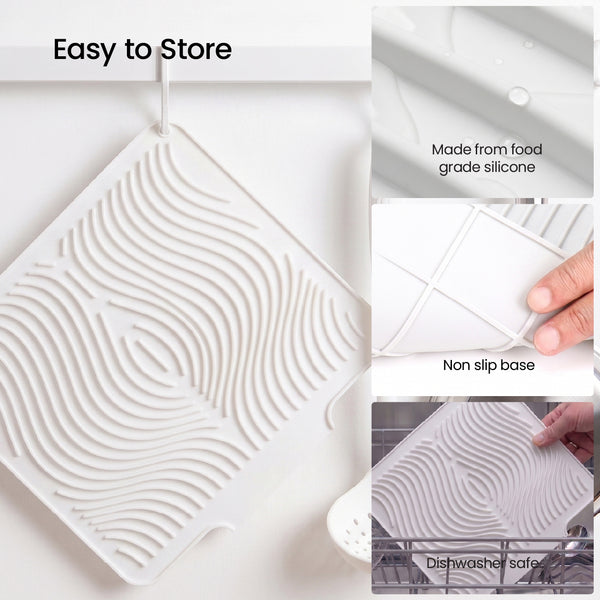 White Magic Silicone Drying Mat