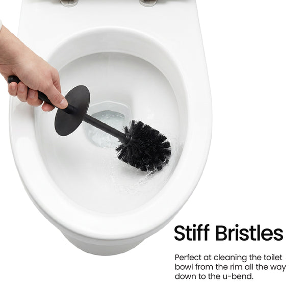 Eco Basics Stainless Steel + Recycled Plastic Toilet Set