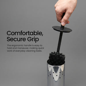 Eco Basics Stainless Steel + Recycled Plastic Toilet Set