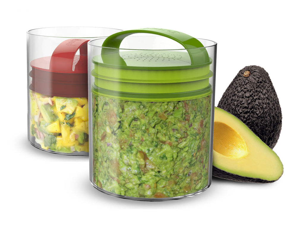 Green Evak Super Savor by Prepara for airtight food storage.