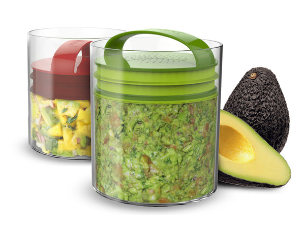 Green Evak Super Savor by Prepara for airtight food storage.