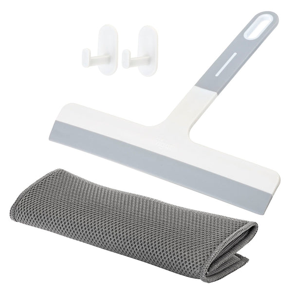 Vigar Basic Squeegee With Microfibre Cloth & 2 Hooks
