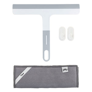 Vigar Basic Squeegee With Microfibre Cloth & 2 Hooks