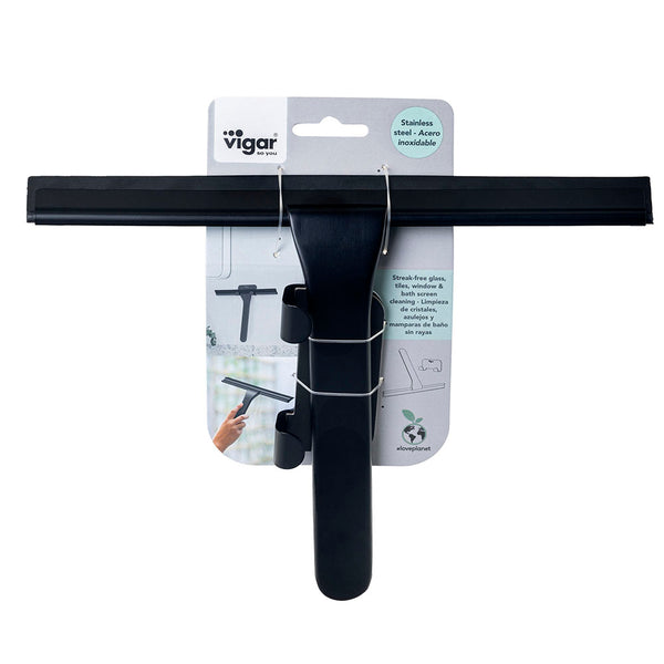 Vigar Zense Stainless Steel Squeegee With Hanger