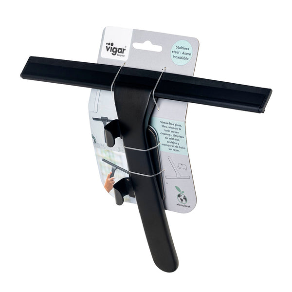 Vigar Zense Stainless Steel Squeegee With Hanger