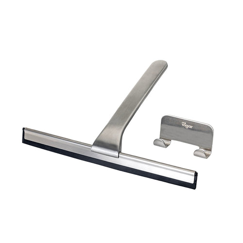 Vigar Zense Stainless Steel Squeegee With Hanger