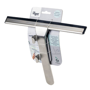 Vigar Zense Stainless Steel Squeegee With Hanger