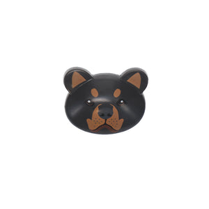 White Magic Cute Bag Clips-Rottweiler Dog 6 Pack