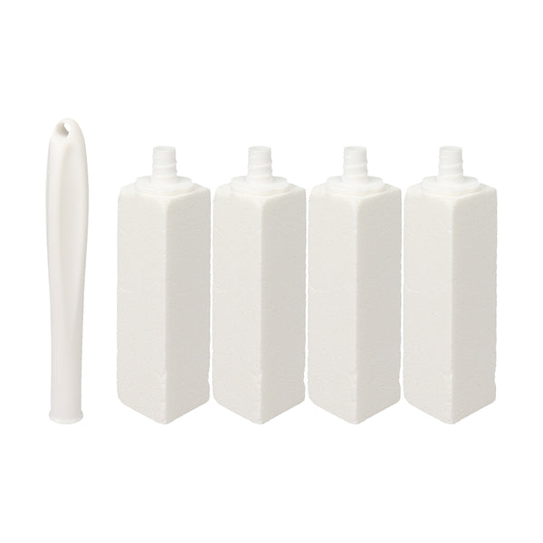 White Magic Pumice Toilet Bowl Eraser Mega 4 Pack