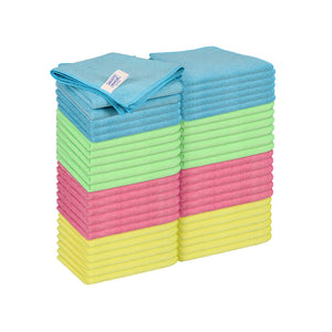 White Magic Eco Cloth Recycled General Purpose Microfibre Cleaning Cloth 48 Pack