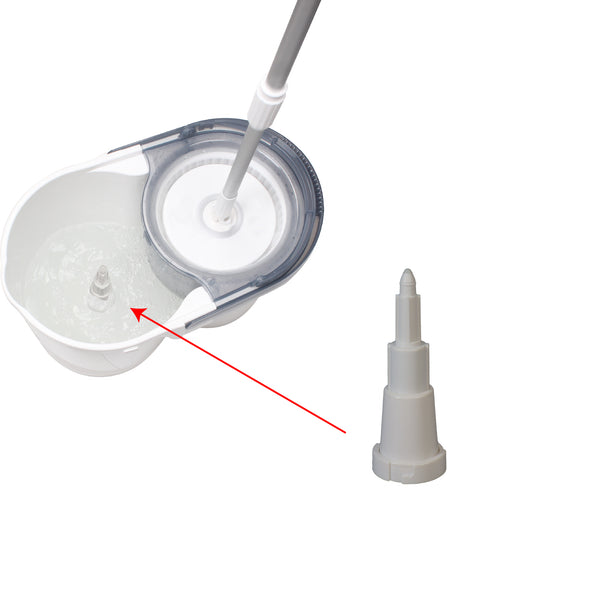 White Magic Turbo Spin Mop Agitator