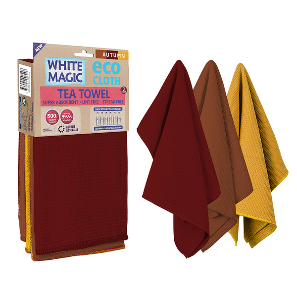 Tea Towel 3 Pack Autumn