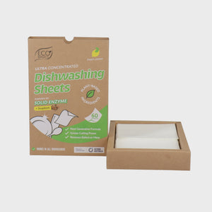 Eco Basics Dishwashing Sheets 60 pack - Fresh Lemon