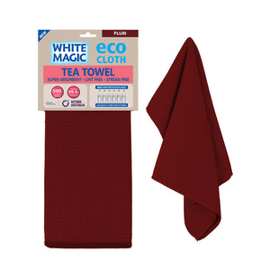 Tea Towel Single Plum